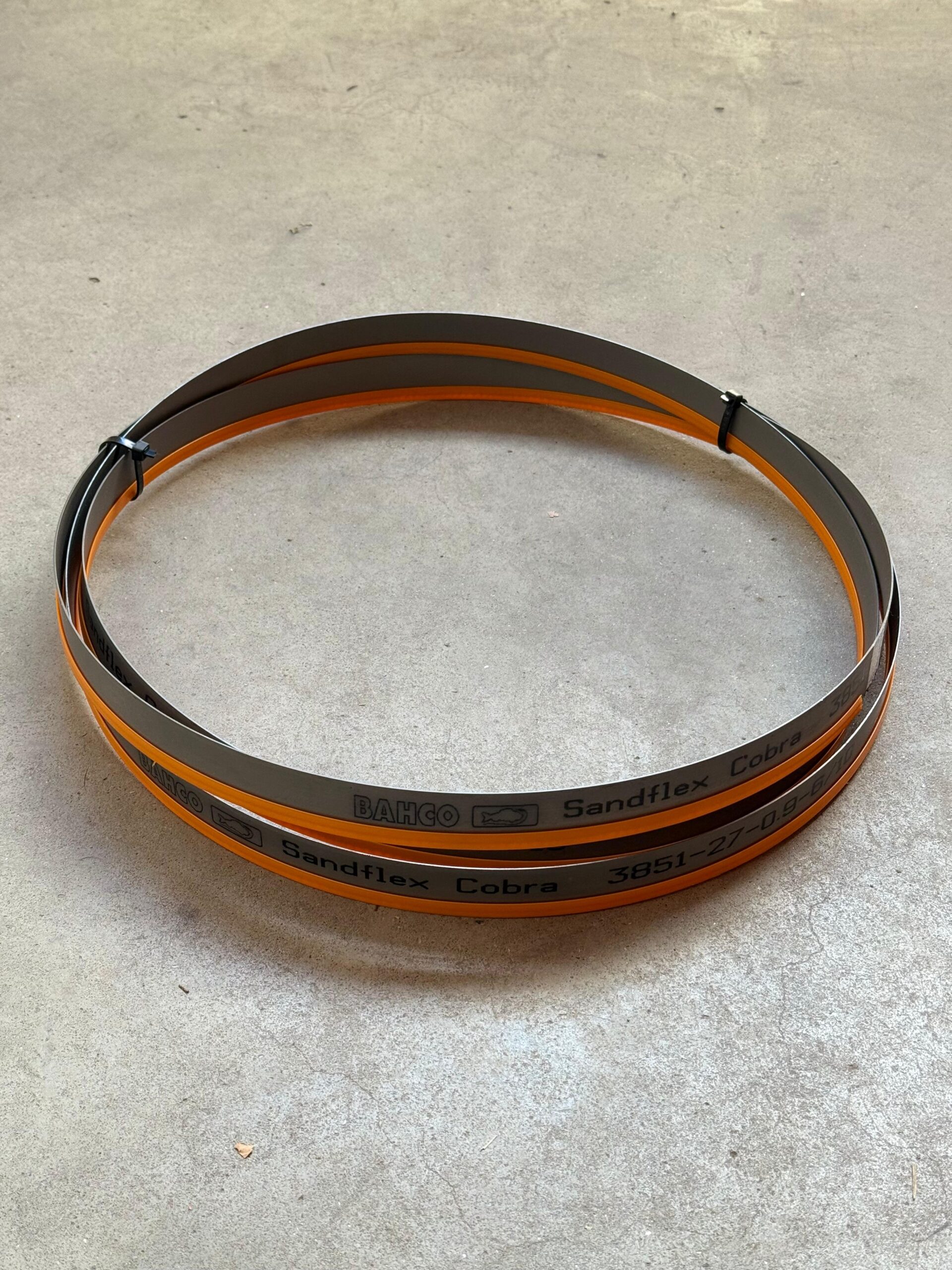 Hoja de sierra cinta Bahco Sandflex Cobra para corte de metales
