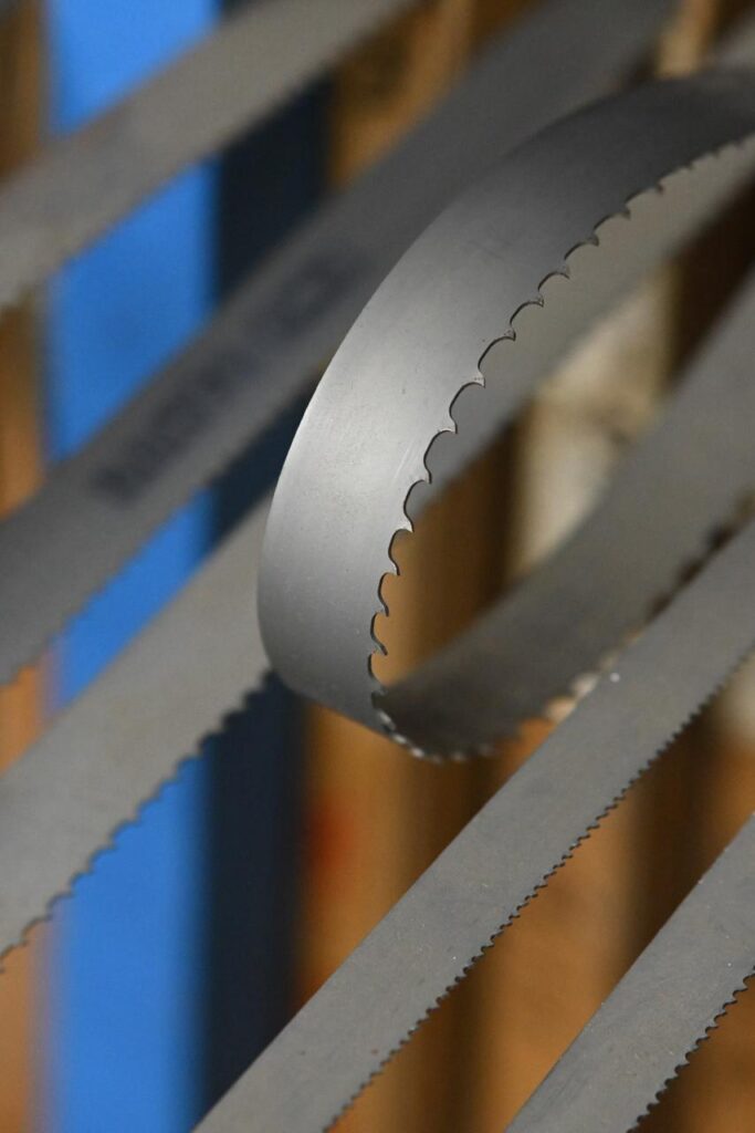 Sierra cinta Bahco bimetálica para corte industrial de metales